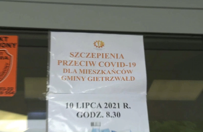 Gminnym busem na szczepienia